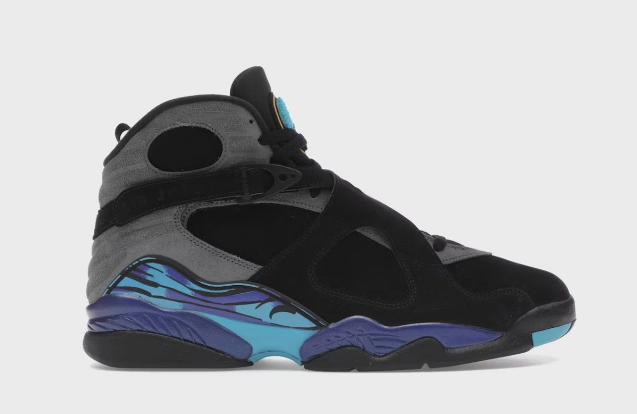 Air Jordan 8 Retro Aqua (2025) • Brand New [1421]