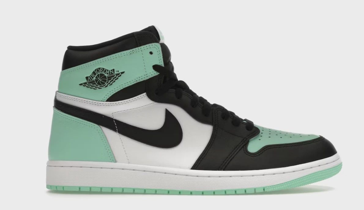 Air Jordan 1 Retro High Original Green Glow • Brand New [0349]
