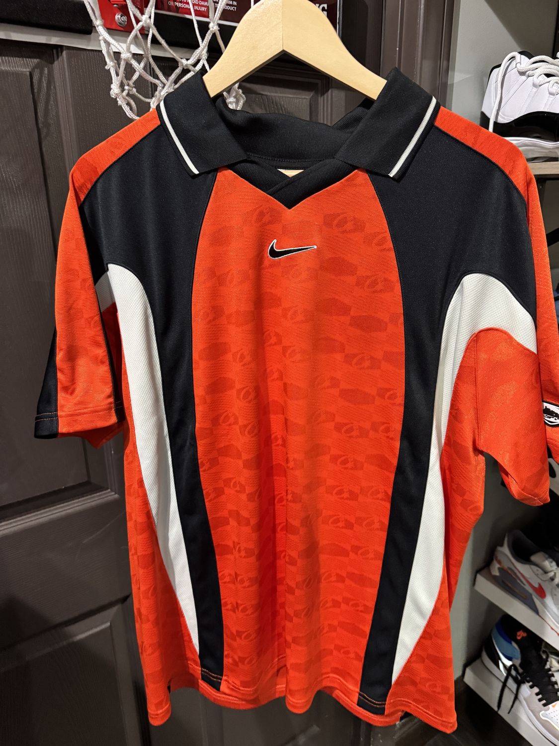 Corteiz x Nike NRG Jersey Team Orange [3434] - Brand New, Clothing Size: L, Product Condition: Brand New