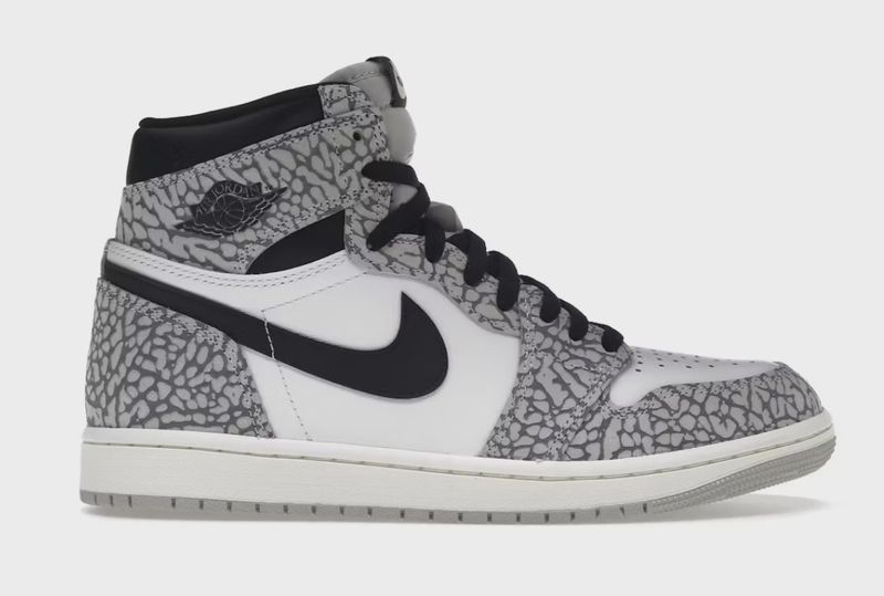 Air Jordan 1 Retro High Original White Cement • Brand New [7317]