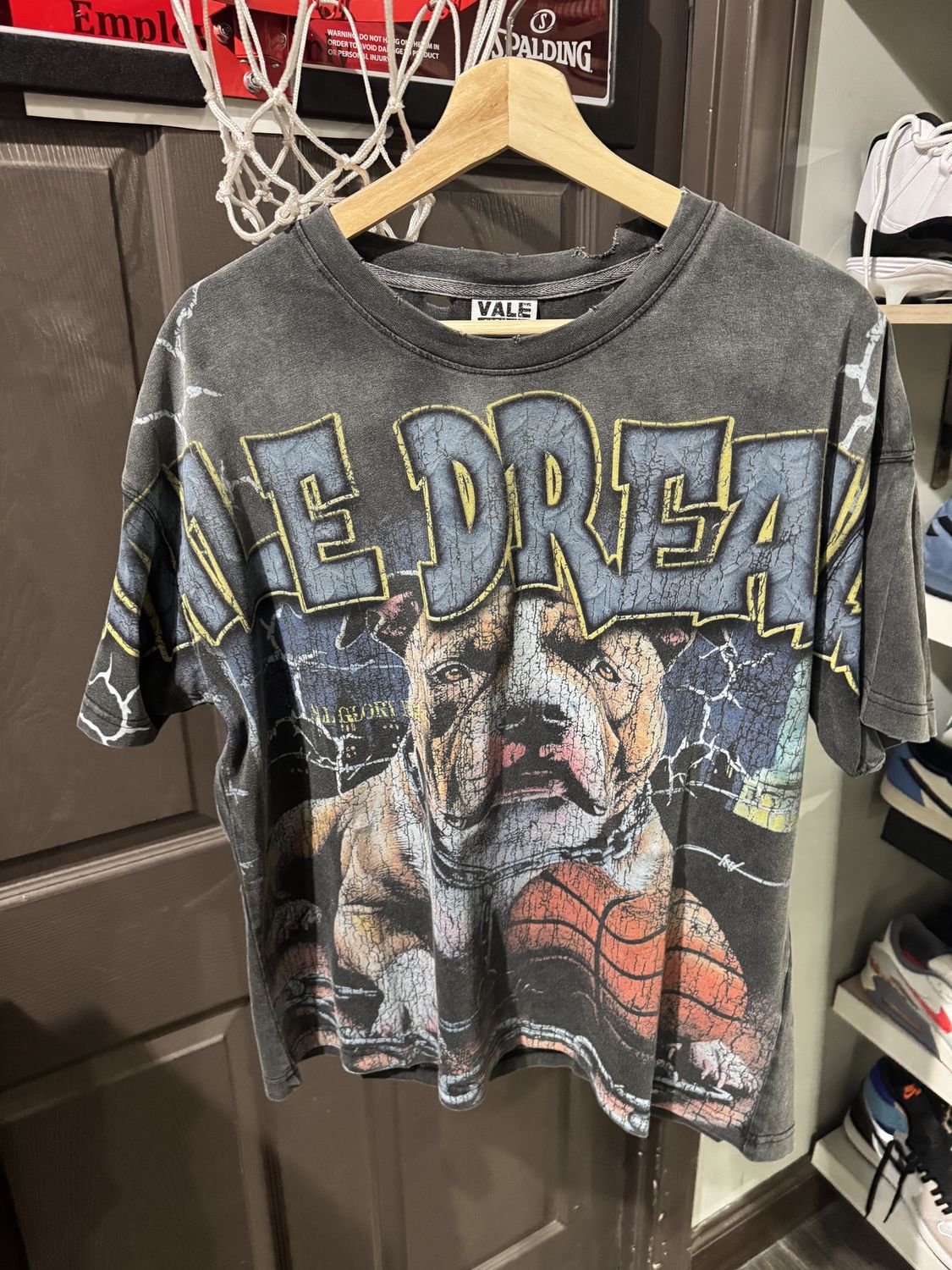 Vale Forever Guard Dog Big Tee Black [3654] - Brand New, Clothing Size: S, Product Condition: Brand New