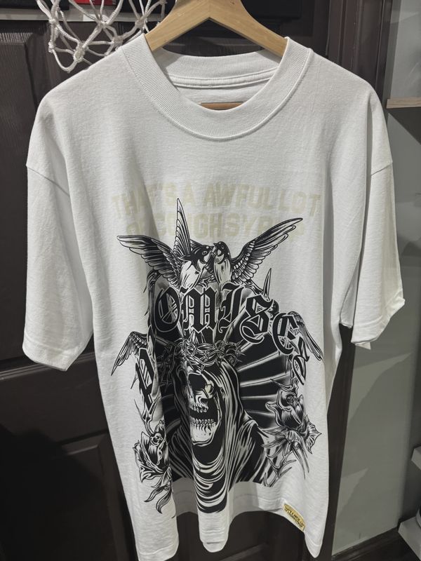 ALOCS  x Broken Promises White Graph Tee • Brand New [3566]