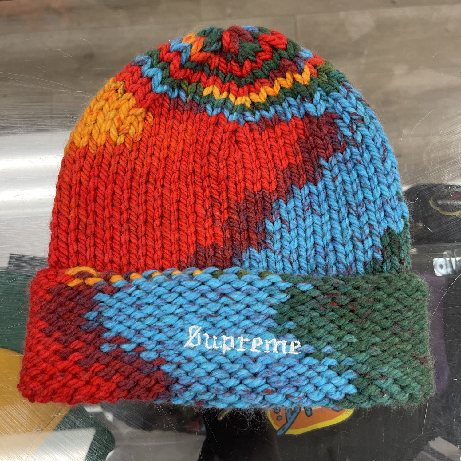 Supreme Rainbow Style Beanie - Pre-Owned