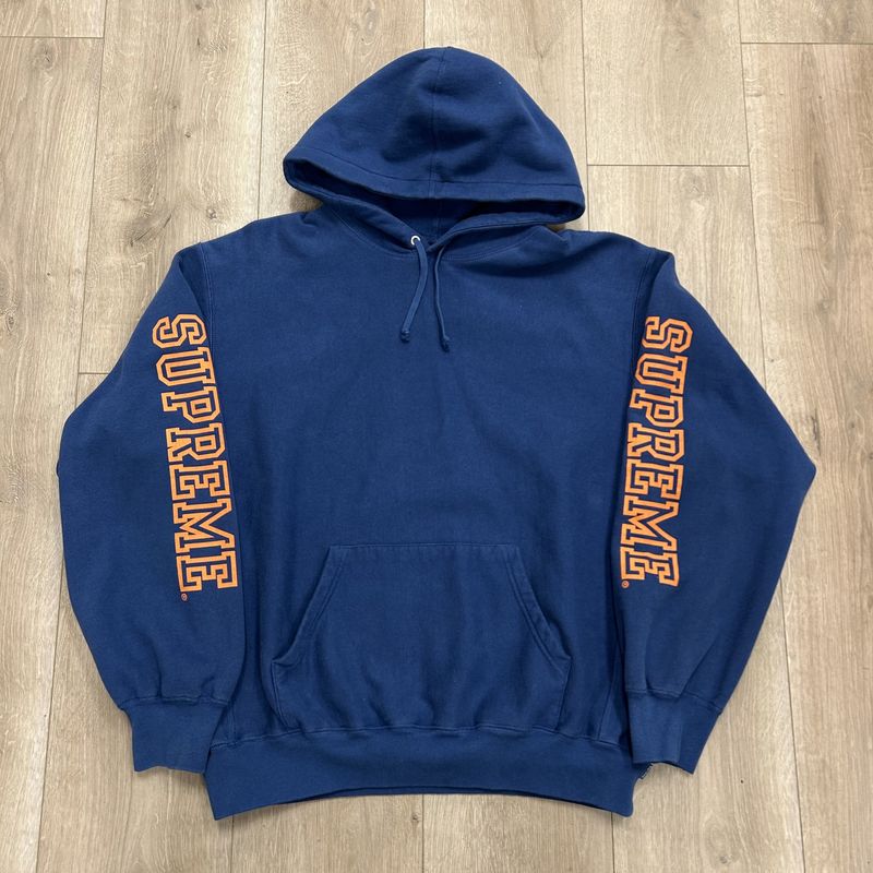 Supreme Collegiate Sleeve Hooded Sweatshirt - Pre-Owned
