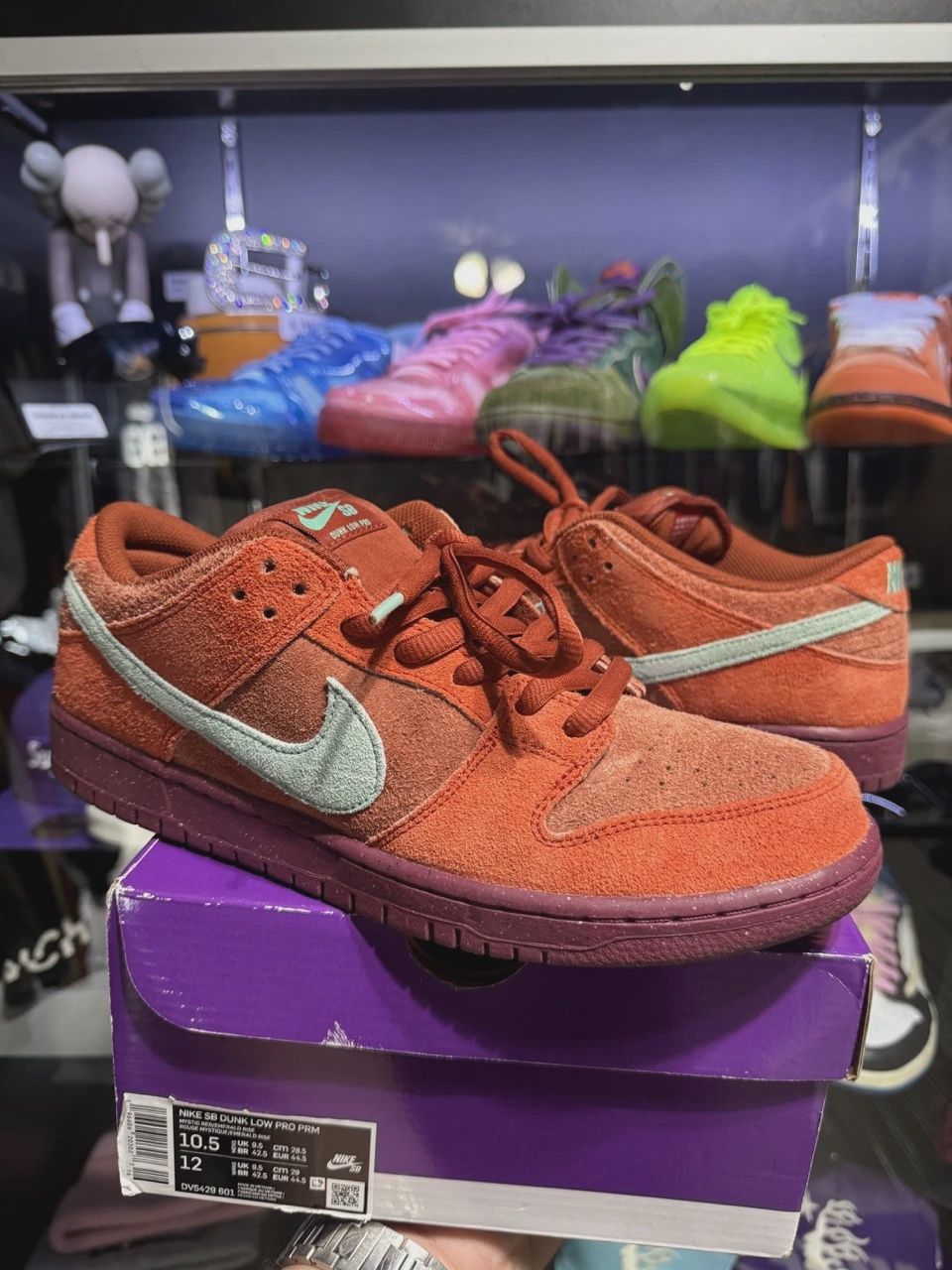 Nike SB Dunk Low Mystic Red Rosewood • Pre-Owned [6857]