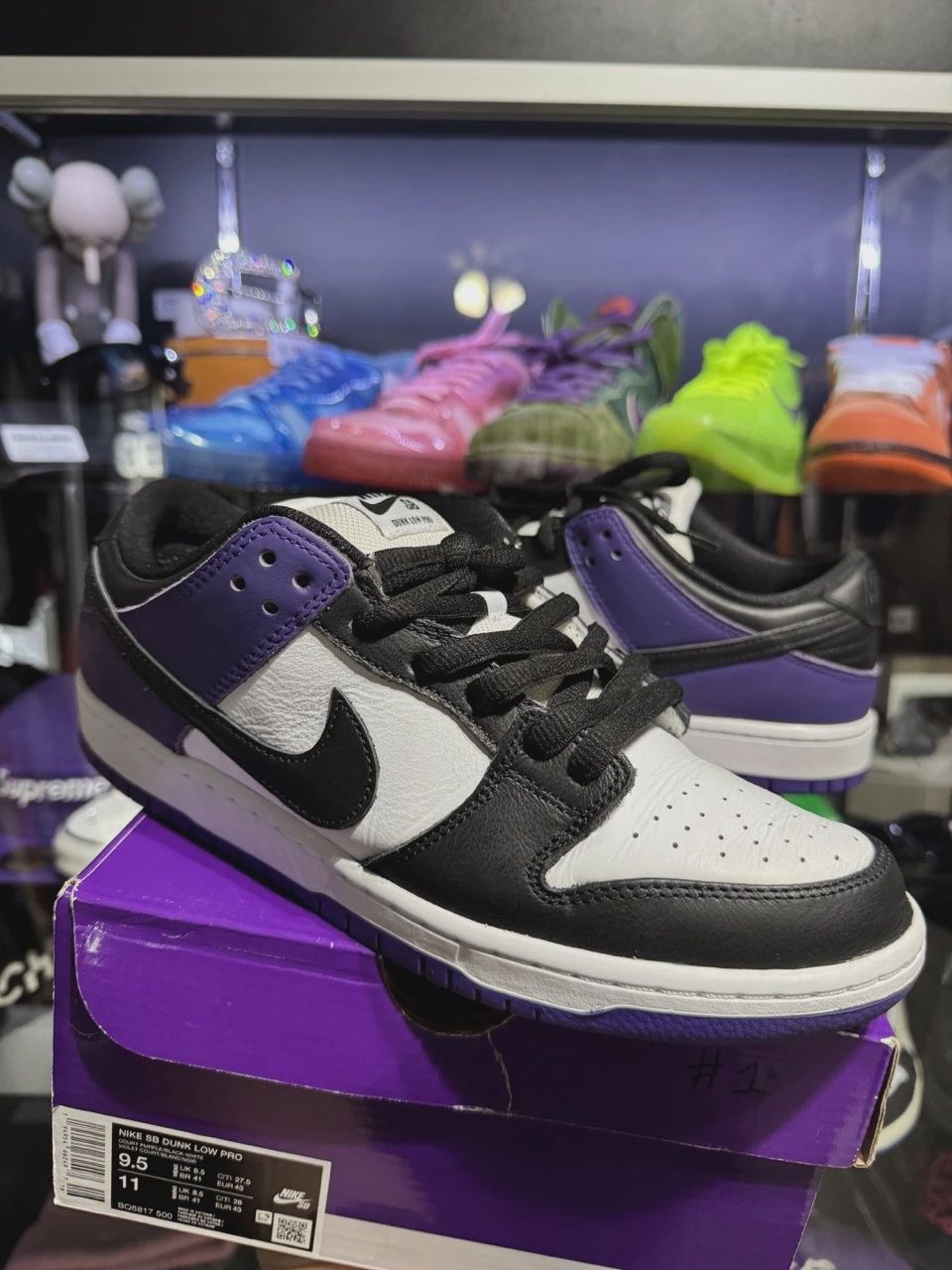 Nike SB Dunk Low Court Purple • Pre-Owned [6447]