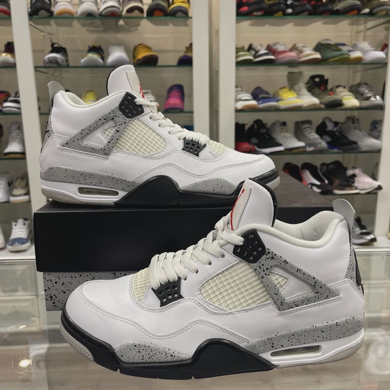 Air Jordan 4 Retro White Cement (2016) • Pre-Owned [4353]