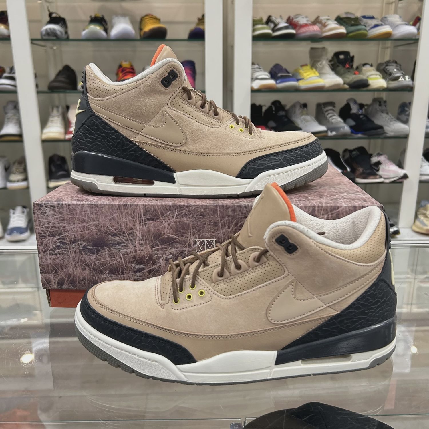 Air Jordan 3 Retro JTH Bio Beige • Pre-Owned [5127]