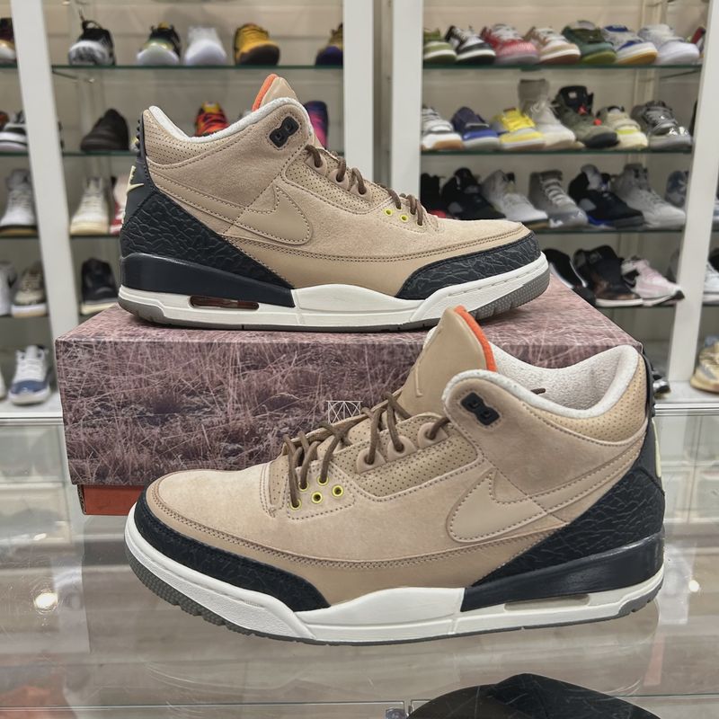 Air Jordan 3 Retro JTH Bio Beige • Pre-Owned [5127]