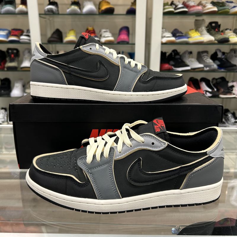 Jordan 1 Low OG EX Black Smoke Grey - Pre-Owned