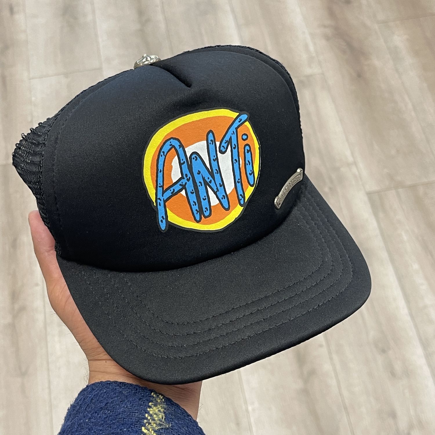 Chrome Hearts x Matty Boy Sex Records Link Trucker Cap Black - Pre-Owned