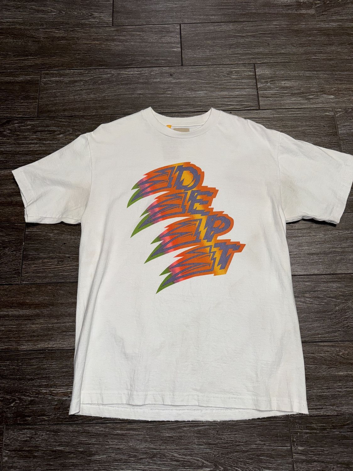 Gallery Dept. Turbo T-shirt White - Pre Owned [8765], Clothing Size: S, Product Condition: Pre-Owned
