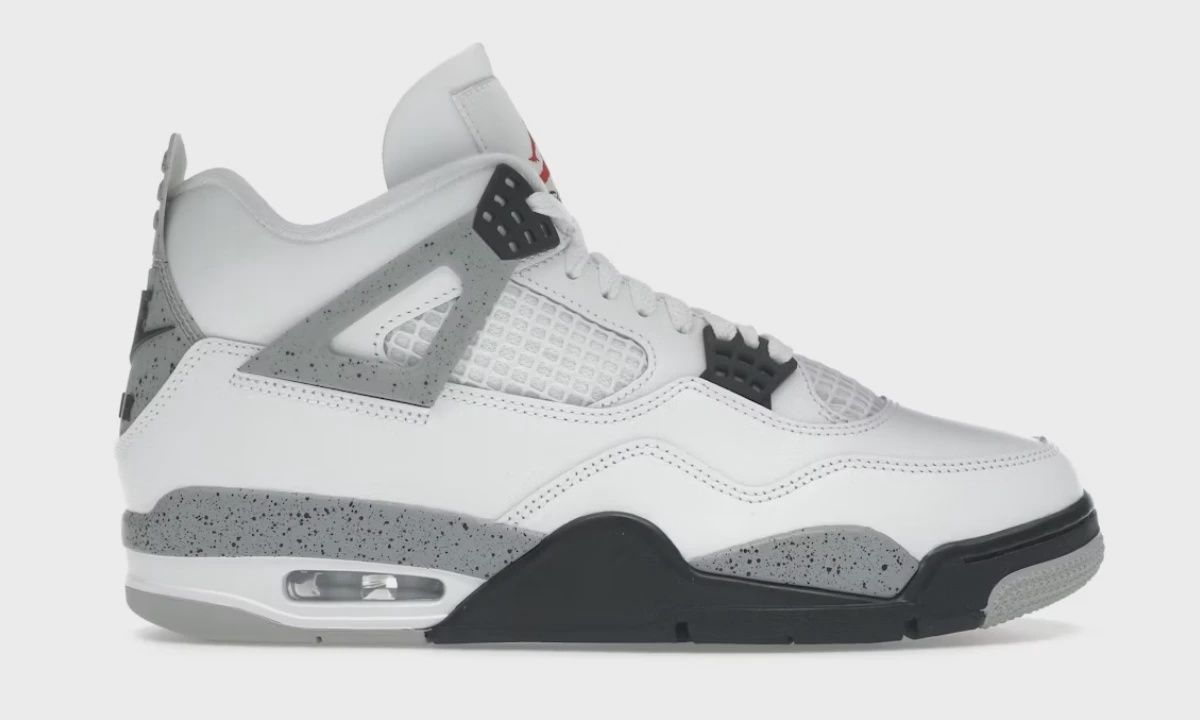 Air Jordan 4 Retro White Cement (2025) • Brand New [5992]