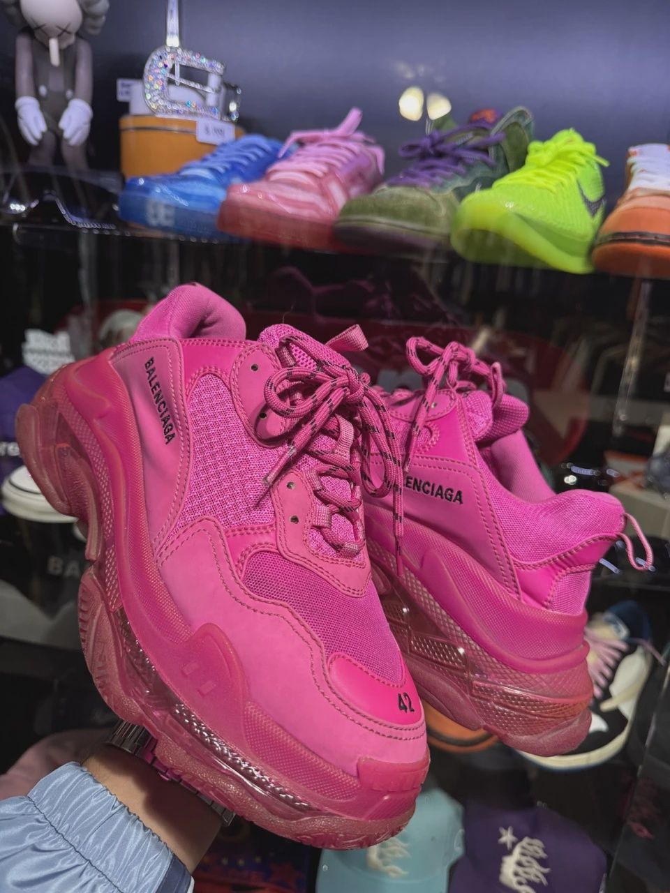 Pink Balenciaga Triple S • Pre-Owned [2909]