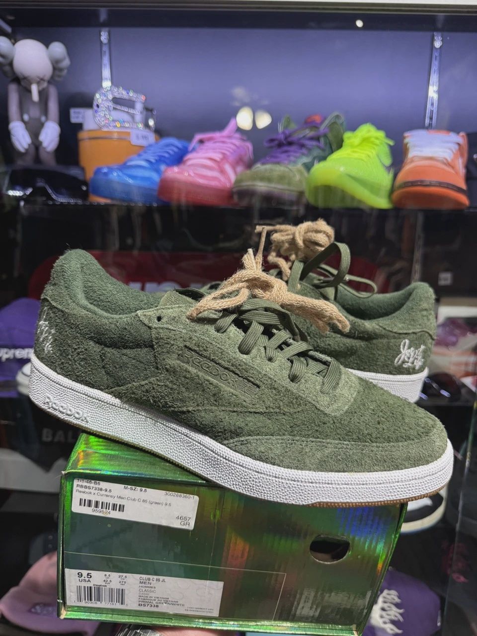 Reebok Club C Currensy Jet Life • Pre-Owned [4414]