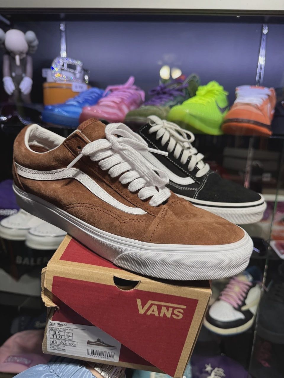 Vans Old Skool Suede Suede Port Royale White • Pre-Owned [7195]
