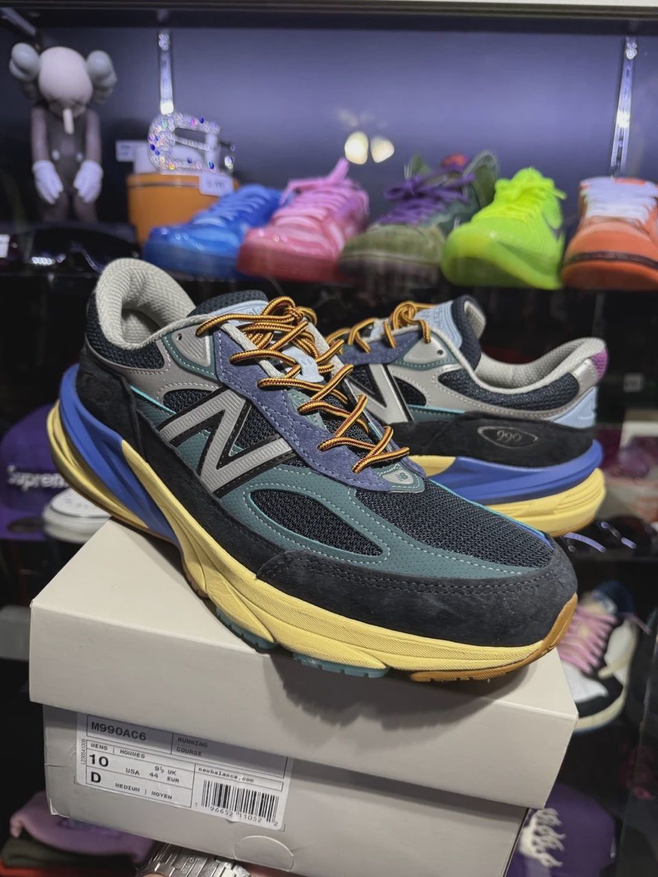New Balance 990v6 MiUSA Action Bronson Lapis Lazuli • Pre-Owned [7694]