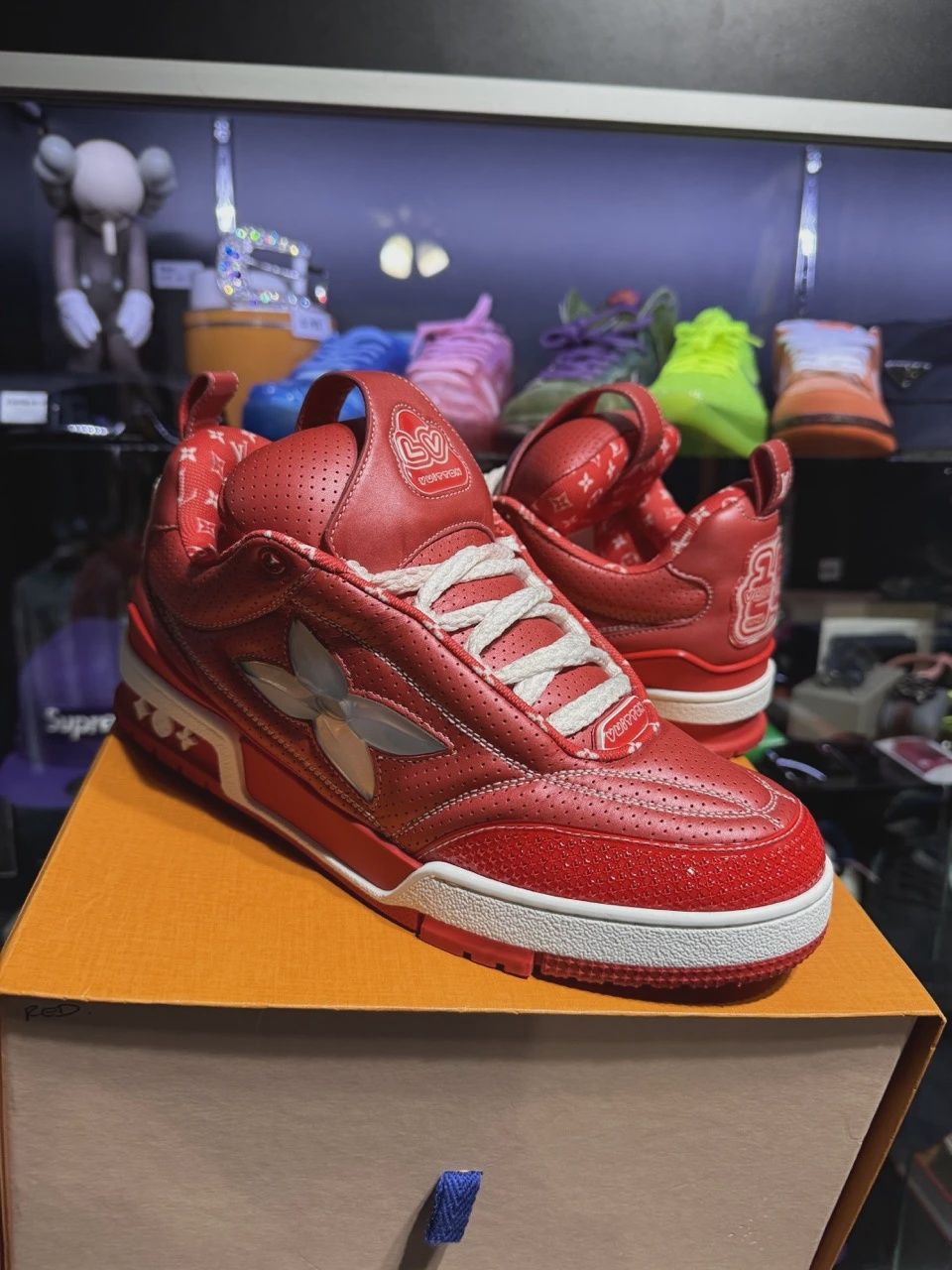 Louie Vuitton Skater Red • Pre-Owned [2748]