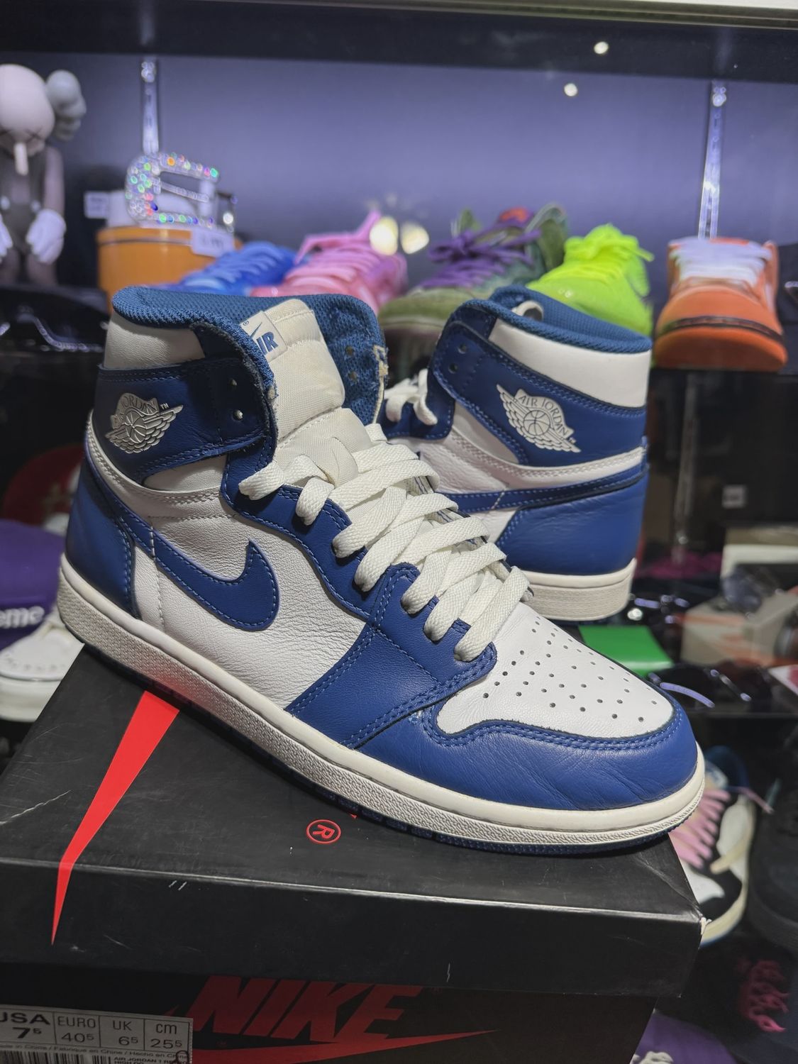 Air Jordan 1 Retro Storm Blue • Pre-Owned [7162]
