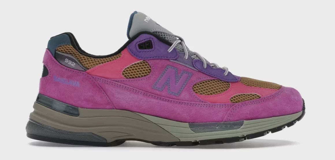 New Balance 992 MiUSA Action Bronson Digitalis Purpurea • Brand New [7107]