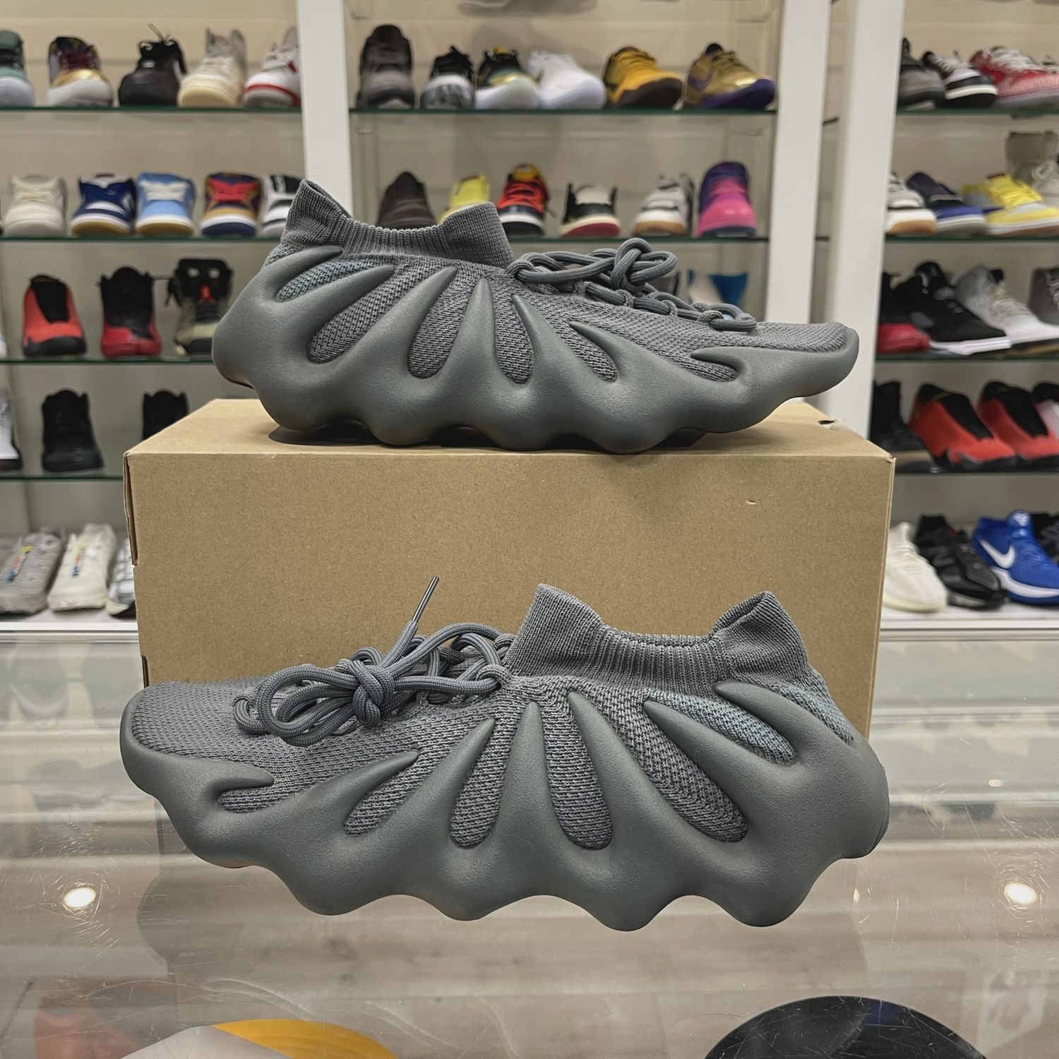 adidas Yeezy 450 Stone Teal • Pre-Owned [9387]