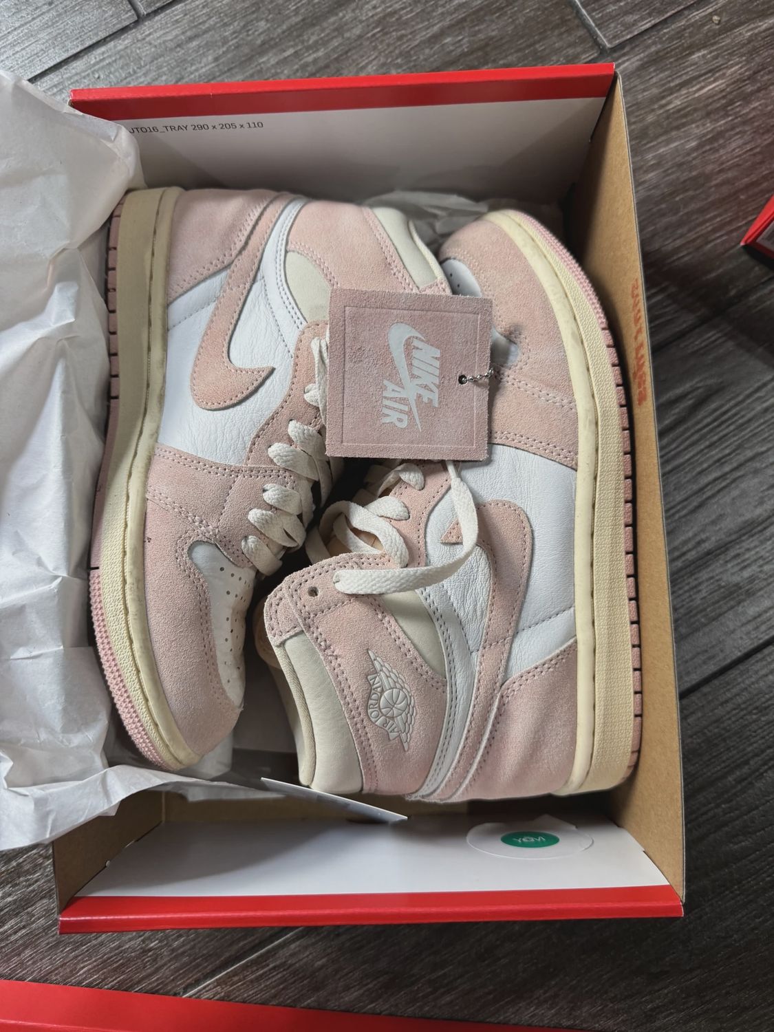 Air Jordan 1 Retro High Original Washed Pink (Women's) • Pre-Owned [8389]