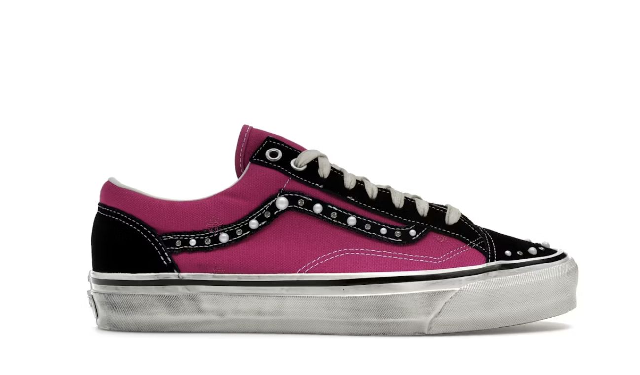 Vans OTW Old Skool 36 Pearlized Pack Pink Black • Brand New