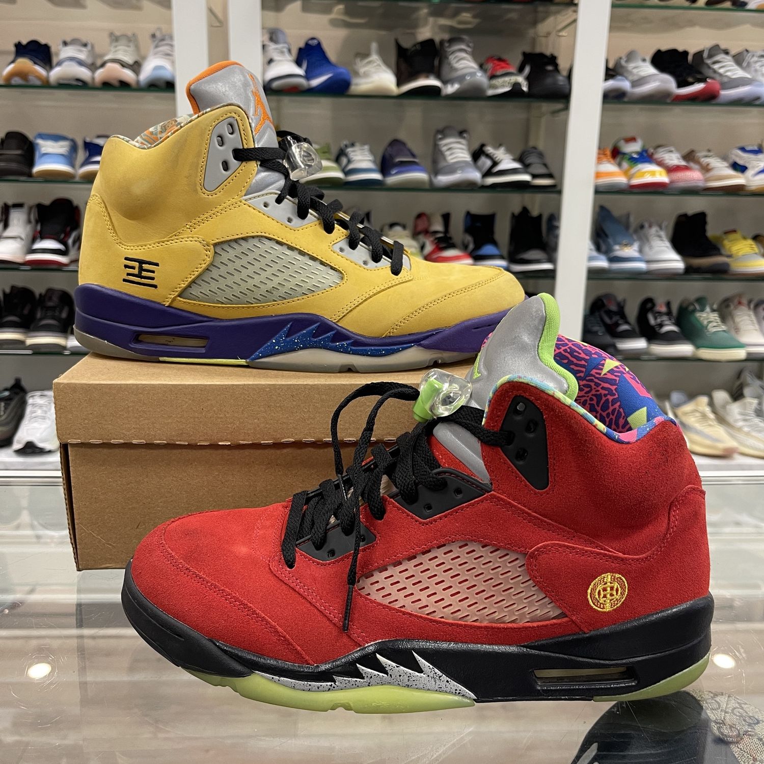 Jordan 5 Retro What The REP BOX - Pre-Owned, Product Condition: Pre-Owned, Shoe Size: US M 12