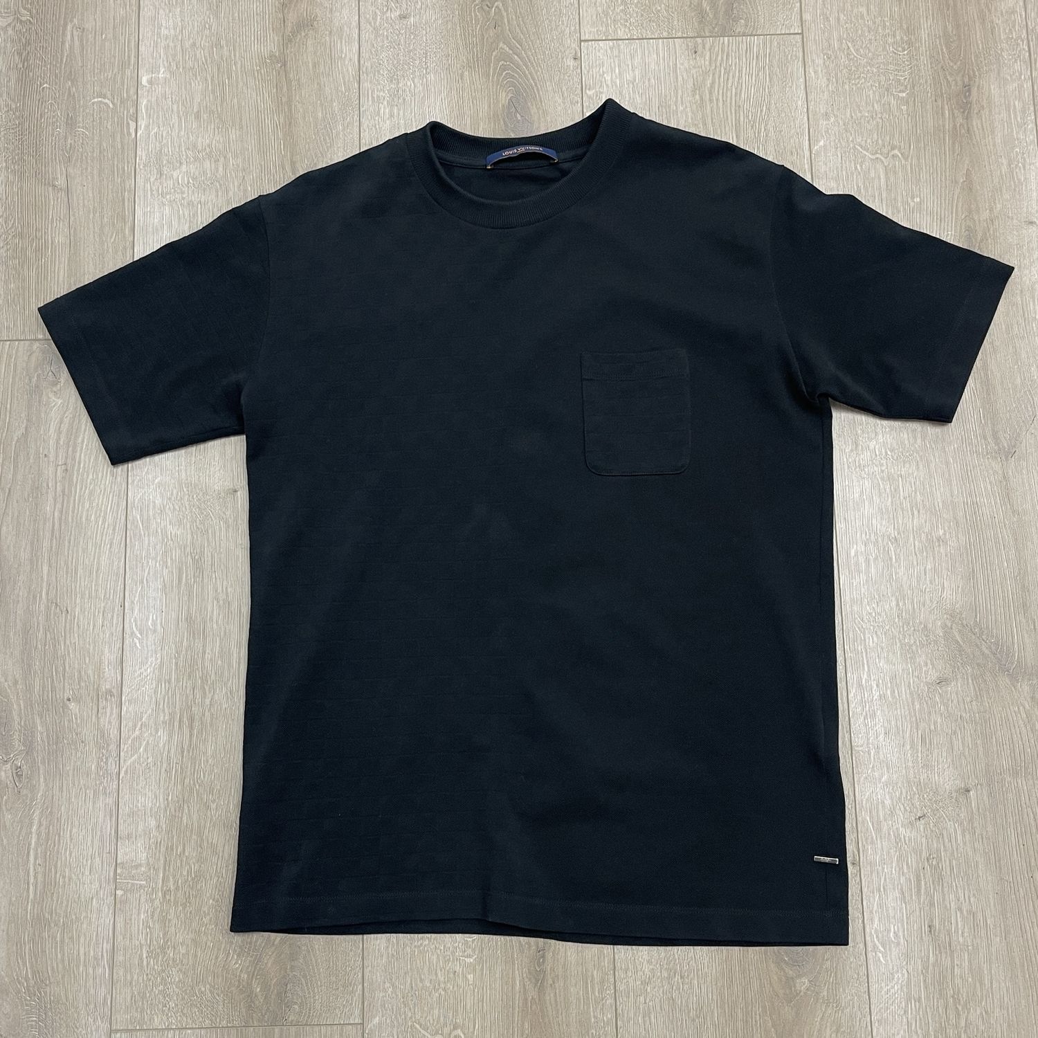 Louis Vuitton Classic cotton T Shirt Black - Pre-Owned, Clothing Size: L, Product Condition: Pre-Owned