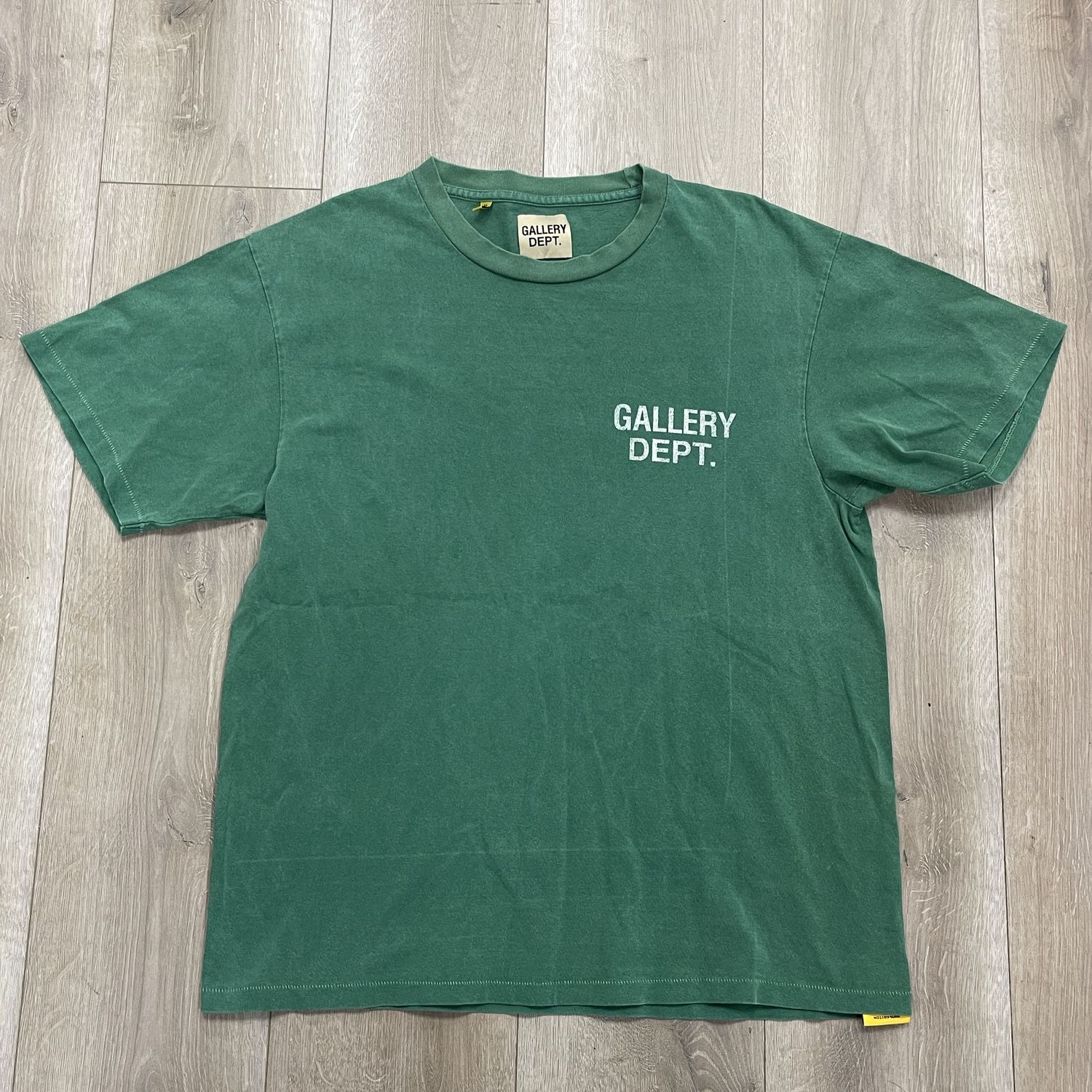 Gallery Dept. Vintage Logo Tee &#39;Hunt Green&#39; - Pre-Owned