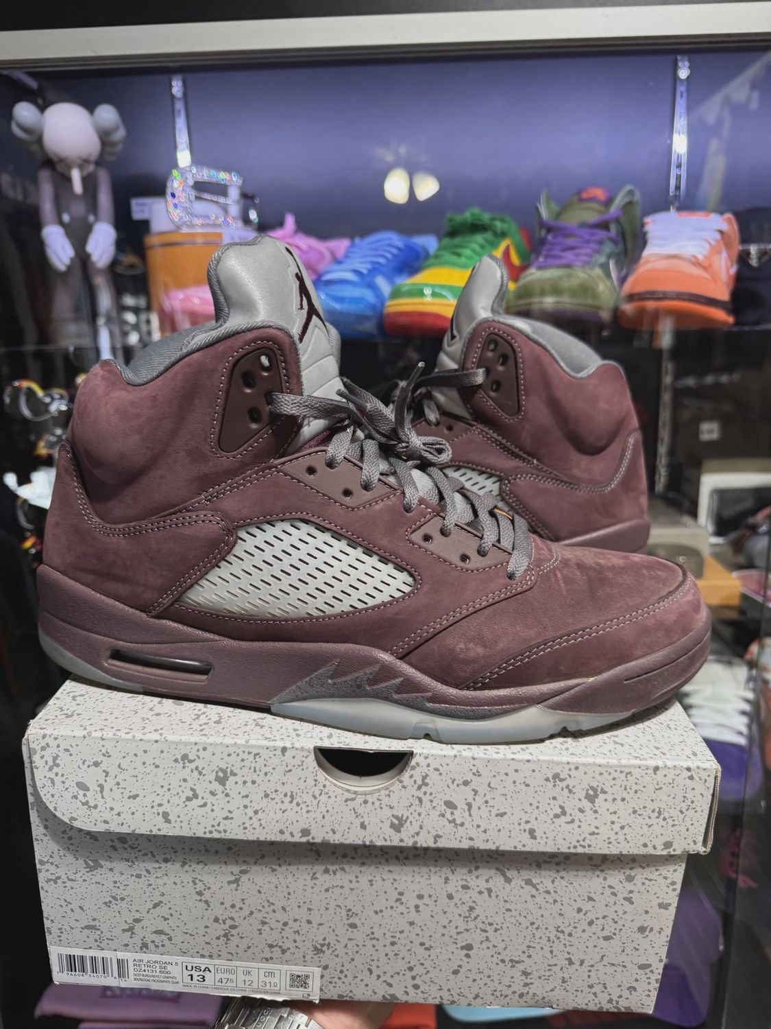 Air Jordan 5 Retro Burgundy (2023) • Pre-Owned [6404]