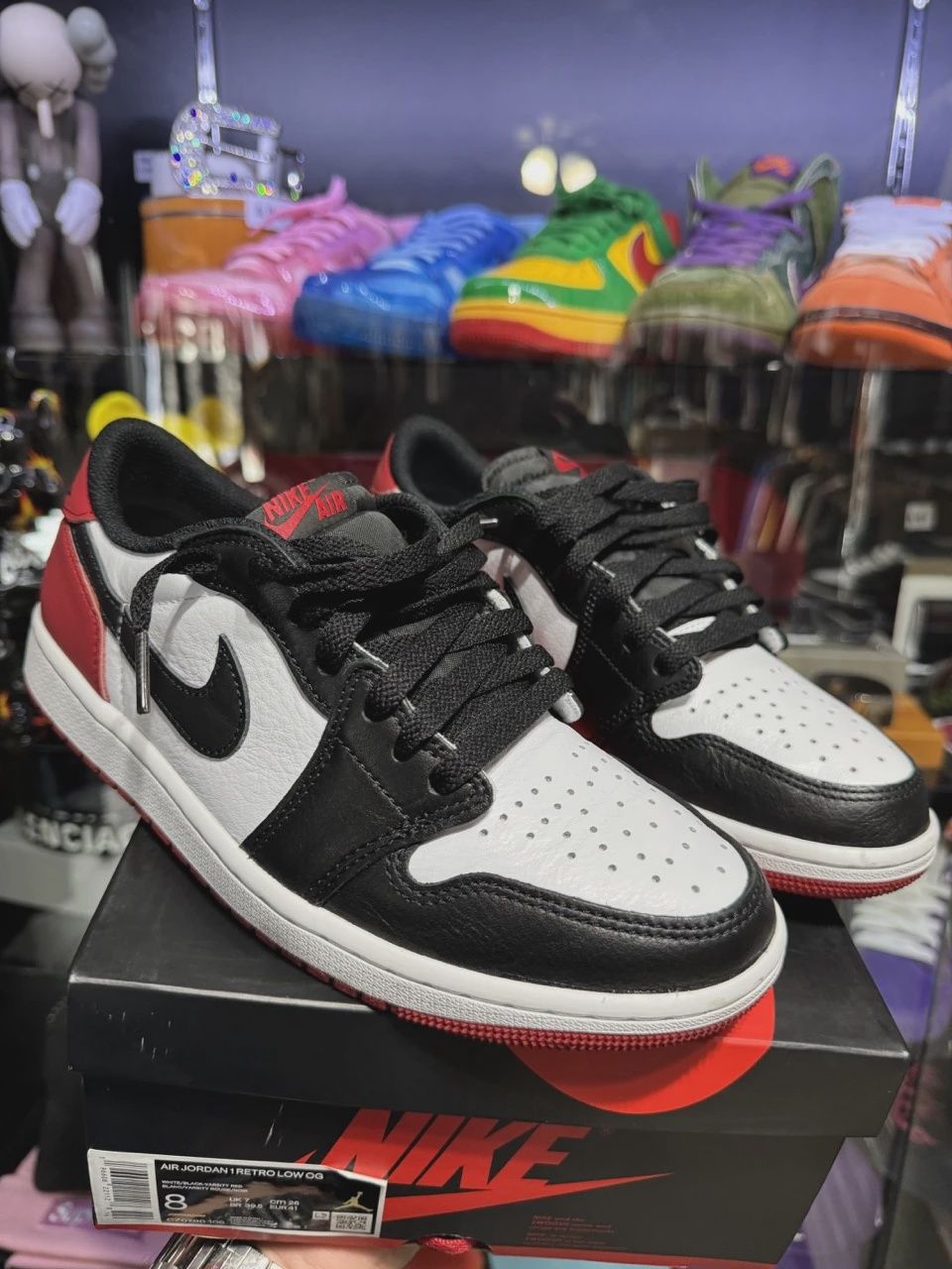 Air Jordan 1 Retro Low Original Black Toe (2023) • Pre-Owned [6751]