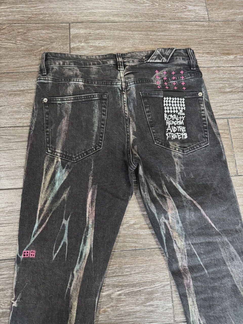 Ksubi Black Multi Color Jeans size 31 • Pre-Owned [3946]