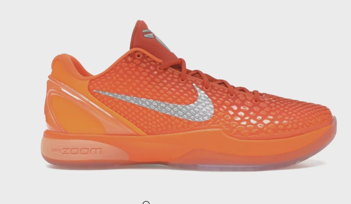 Nike Kobe 6 Protro Total Orange • Brand New  [8503]