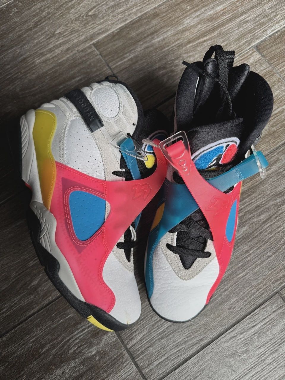 Jordan 8 SP Retro SE White Multicolor • Pre-Owned [0595]