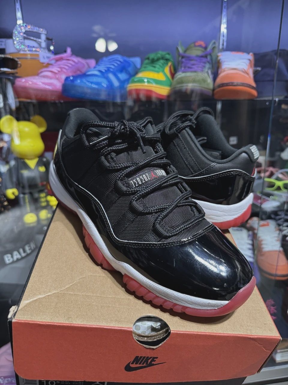 Air Jordan 11 Retro Low Black Red (2025) • Pre-Owned [8408]