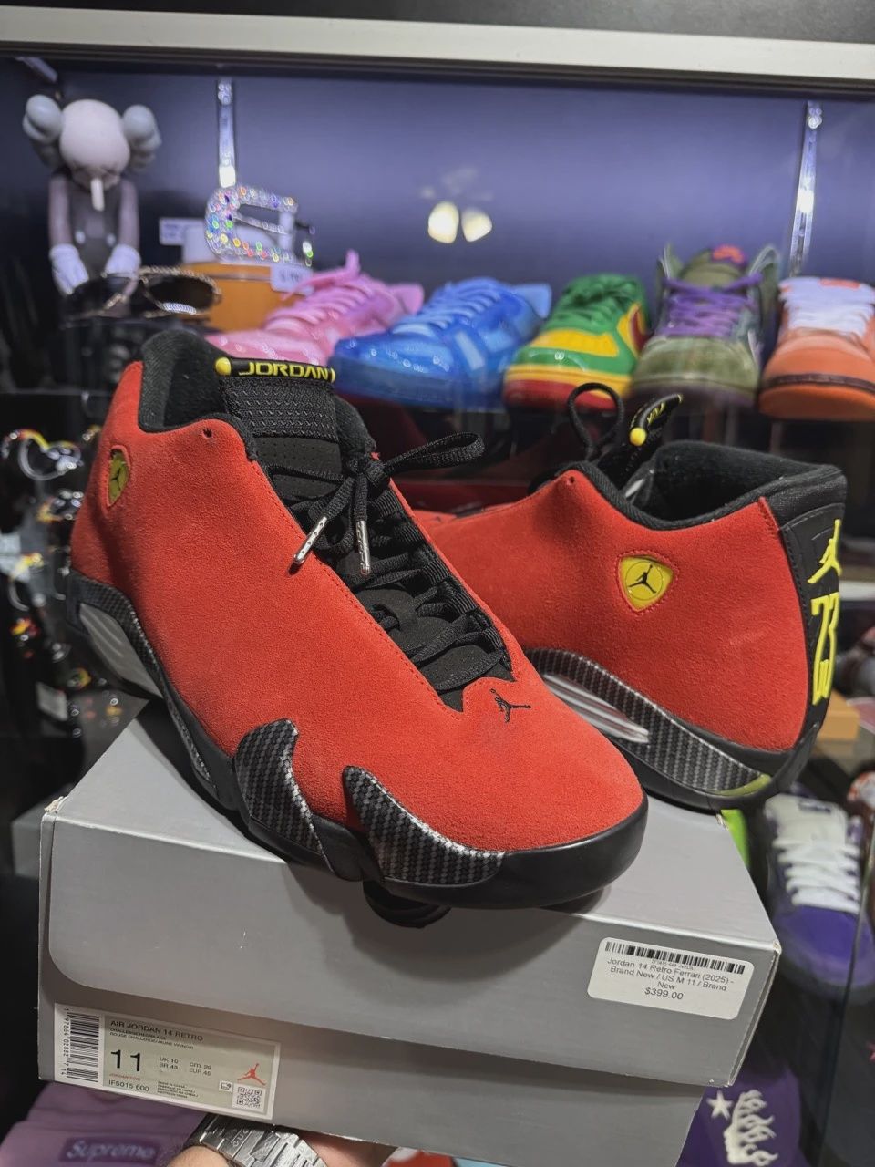 Air Jordan 14 Retro Ferrari (2025) • Pre-Owned [0250]