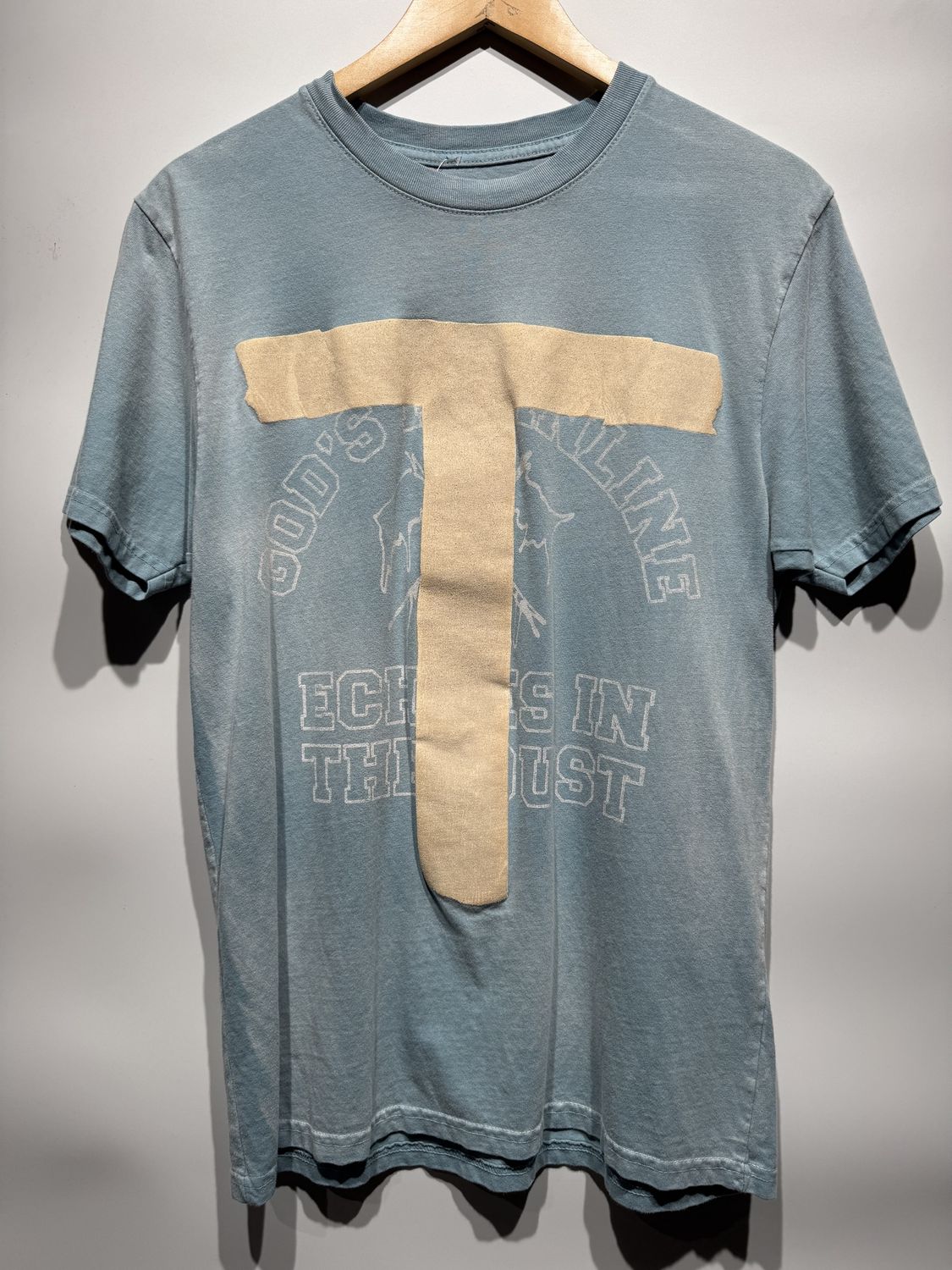 Travis Scott Coachella T Tape Tee / M - Pre Owned [0098], Clothing Size: M, Product Condition: Pre-Owned