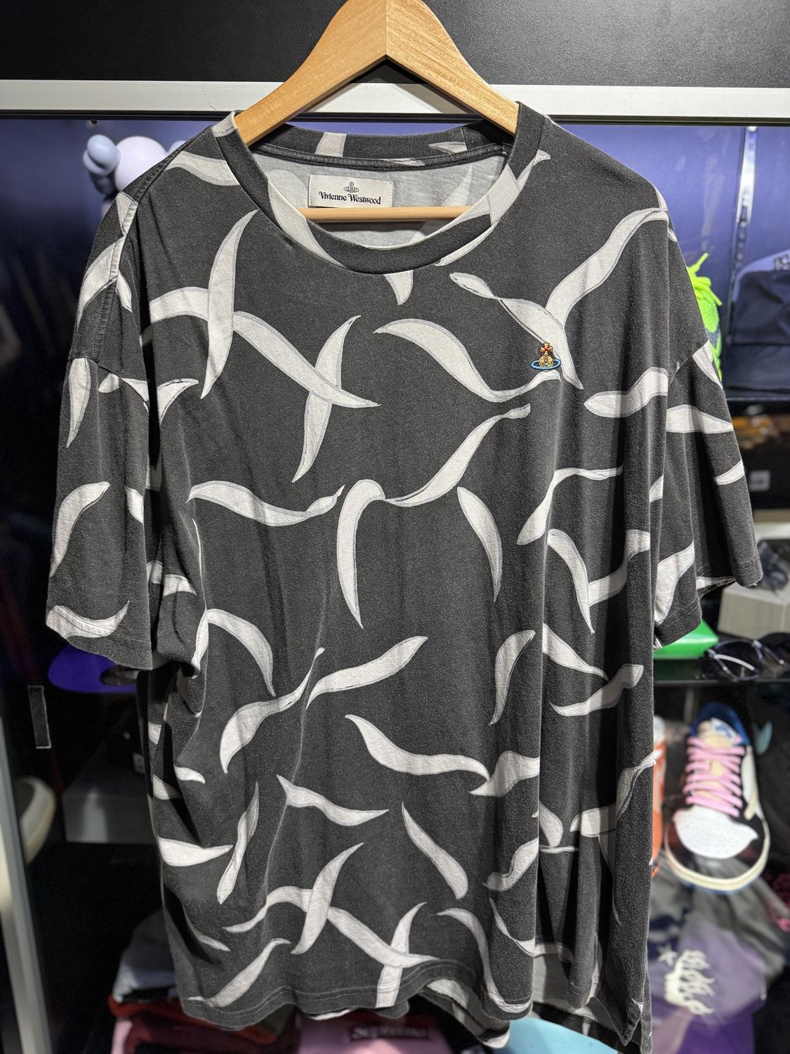 Vivienne Westwood All Over Print Grey / L - Pre Owned [4485], Clothing Size: L, Product Condition: Pre-Owned