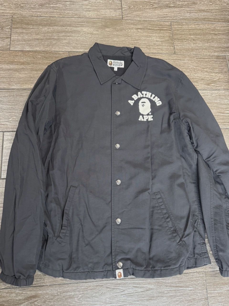 Bape Jacket Black Size Large • Pre-Owned [3479]