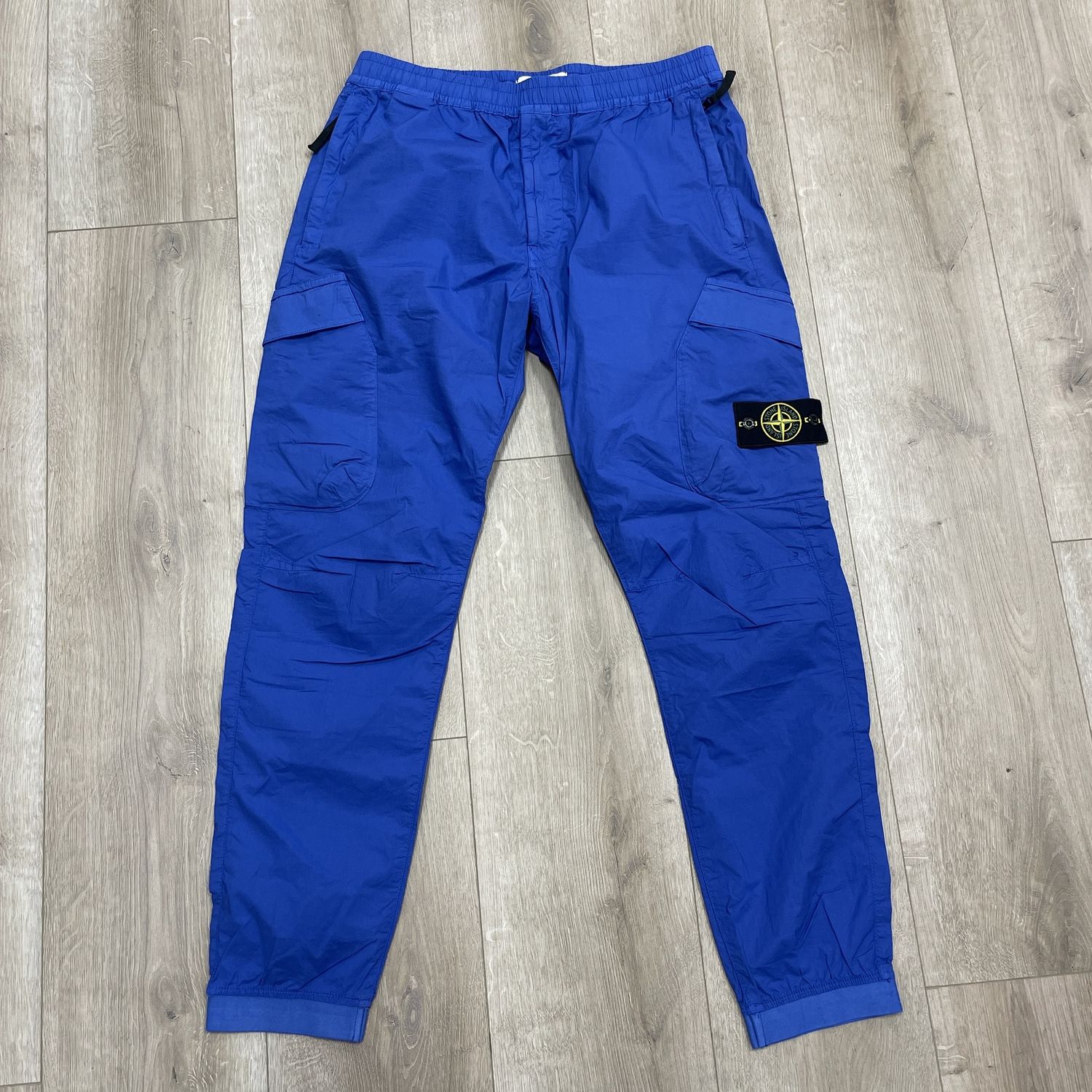 Stone Island RE-T Cargo Blue - Pre-Owned, Clothing Size: 34, Product Condition: Pre-Owned