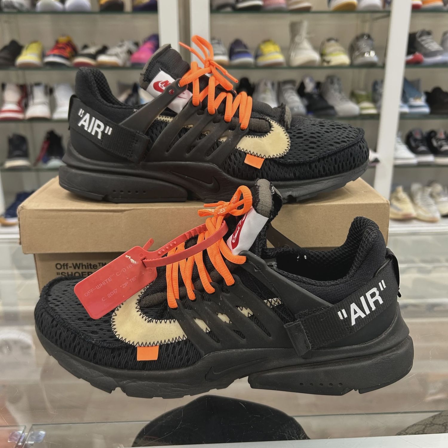 Nike Air Air Presto Off-White Black (2018) • Pre-Owned [2032]
