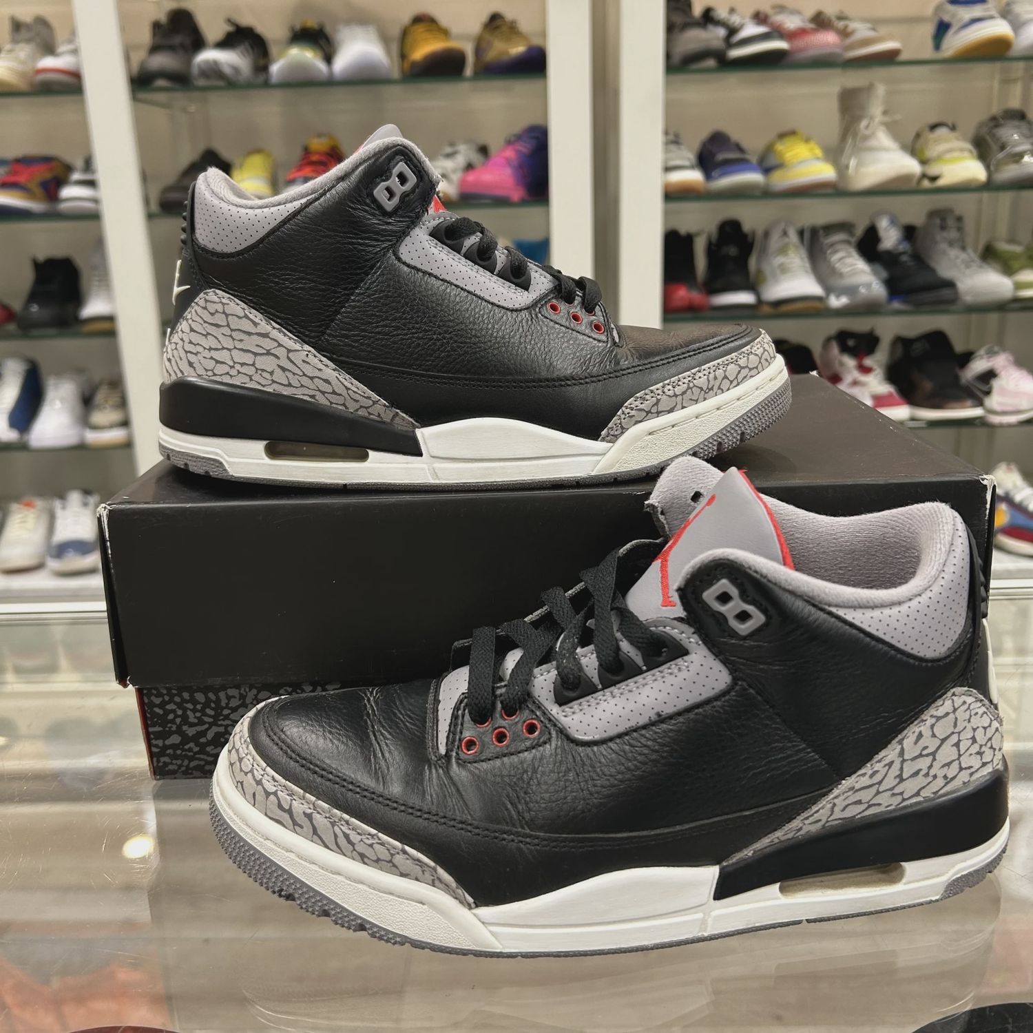 Air Jordan 3 Retro Original Black Cement (2024) • Pre-Owned [3917]
