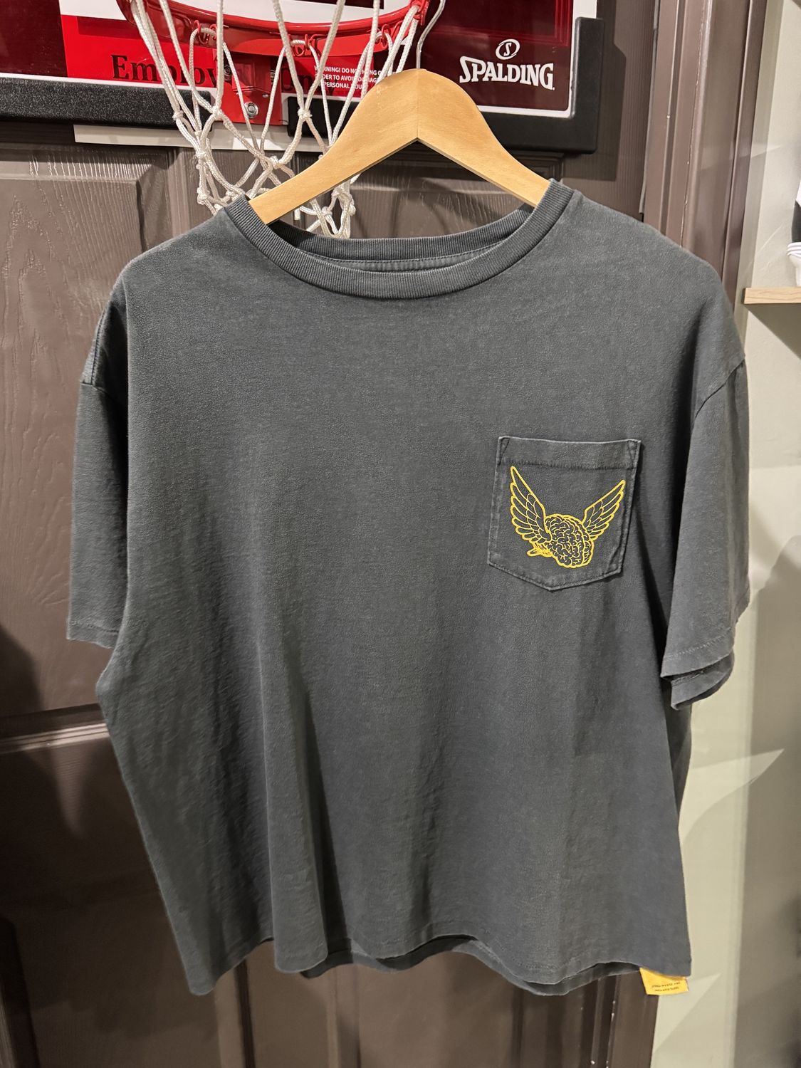 Gallery Dept. Flying Brain Pocket T-shirt Black / M - Brand New [0035], Clothing Size: M, Product Condition: Pre-Owned