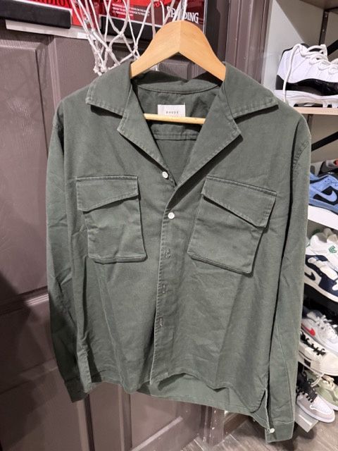 Rhude Army Green Weight On Me Jacket / S - Pre Owned [0450], Clothing Size: S, Product Condition: Pre-Owned
