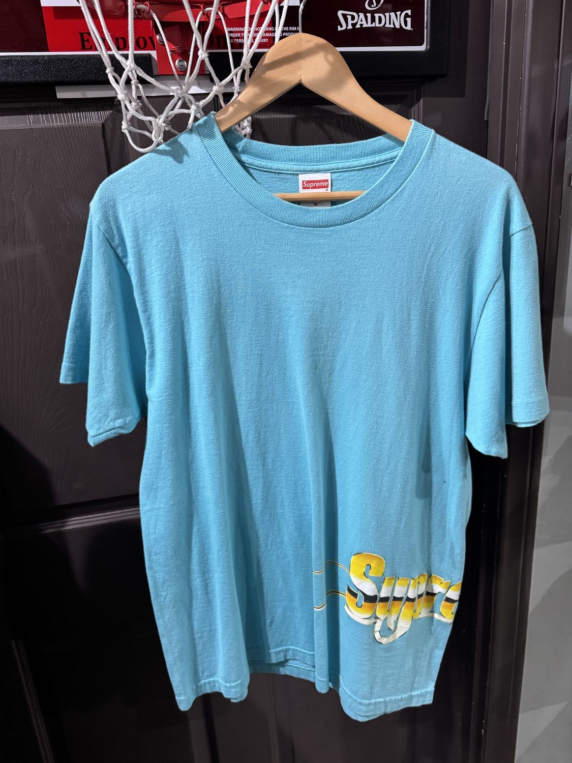 Supreme Automatic Tee Aqua / M - Pre Owned [9986]