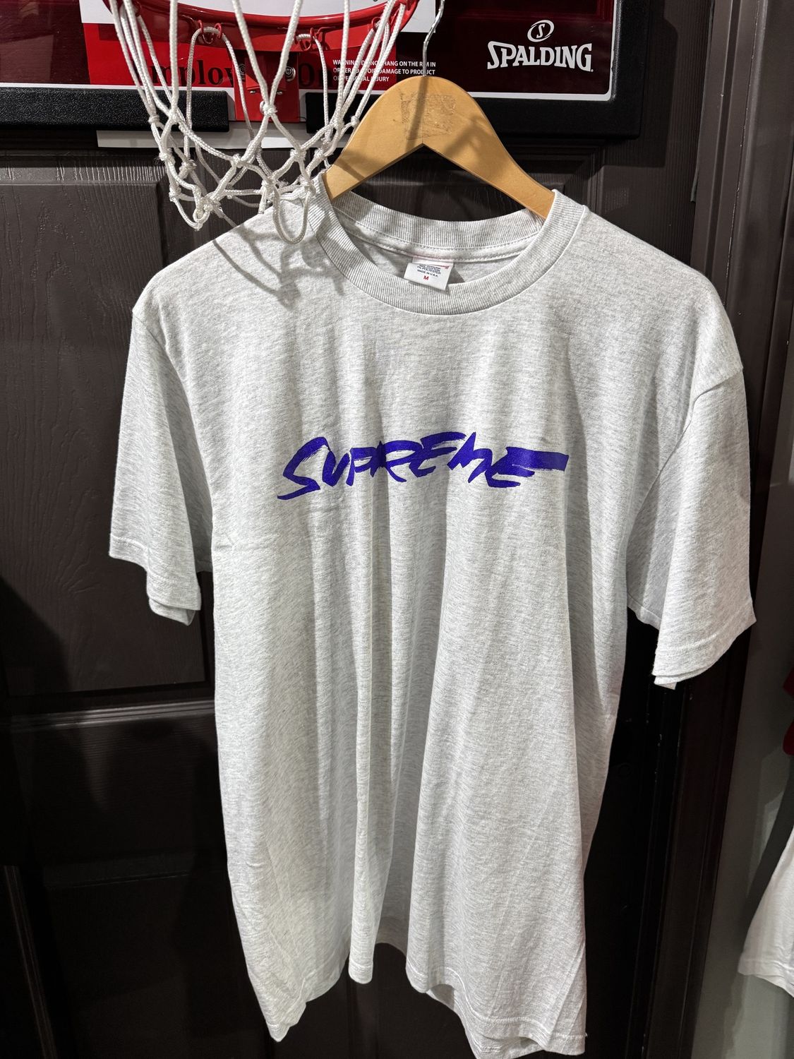 Supreme Futura Logo Tee Ash Grey / M - Brand New [7787], Clothing Size: M, Product Condition: Brand New