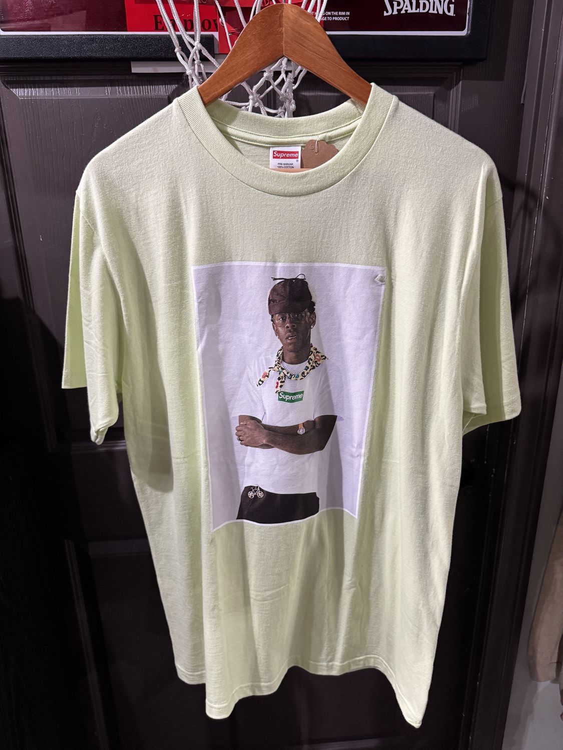 Supreme Tyler The Creator Tee Pale Mint / M - Pre Owned [4565], Clothing Size: M, Product Condition: Pre-Owned