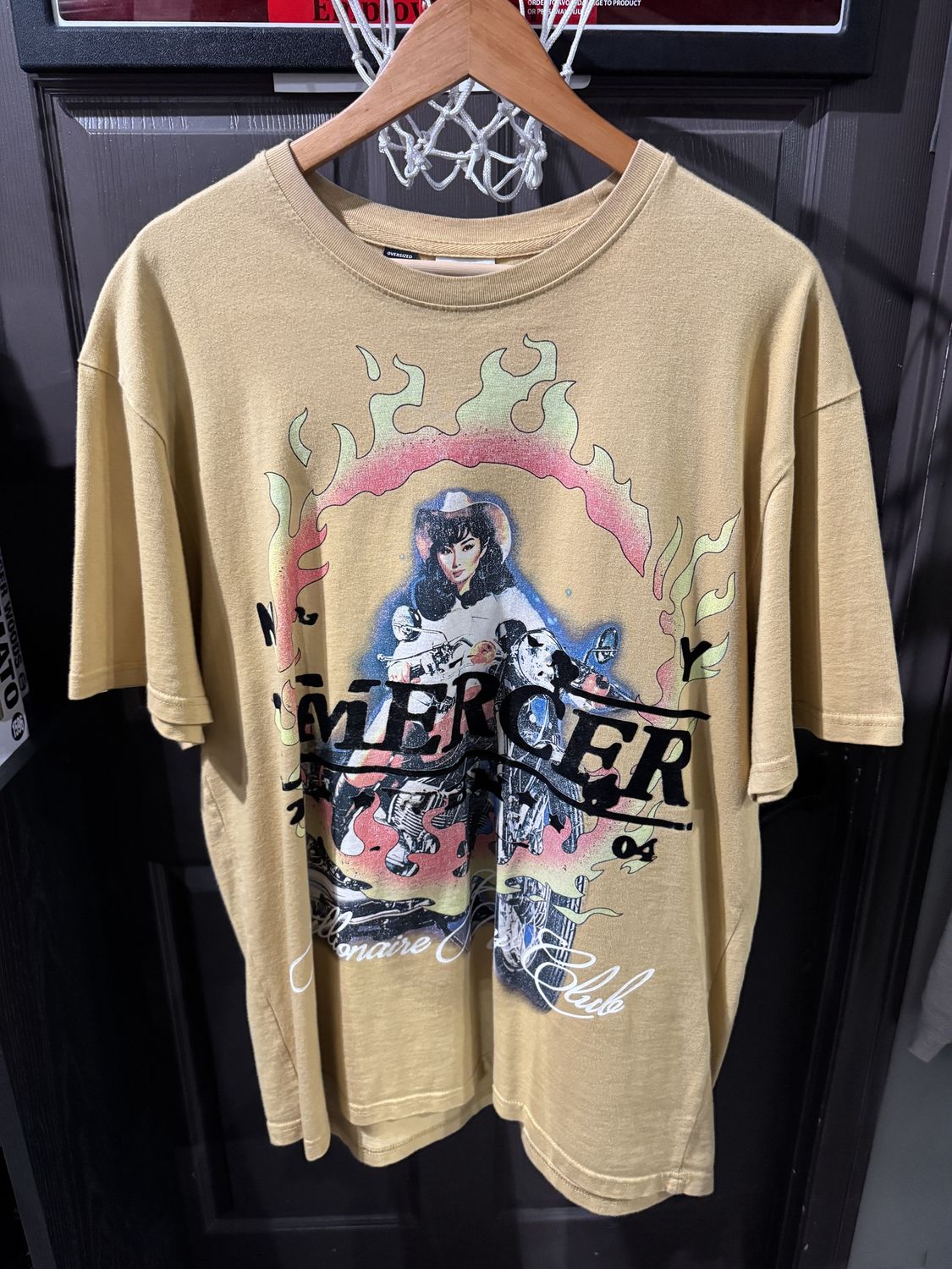 Billionaire Boys Club BB Oversized Fit Mercer Curry Tee / L - Pre Owned [0966], Clothing Size: L, Product Condition: Pre-Owned