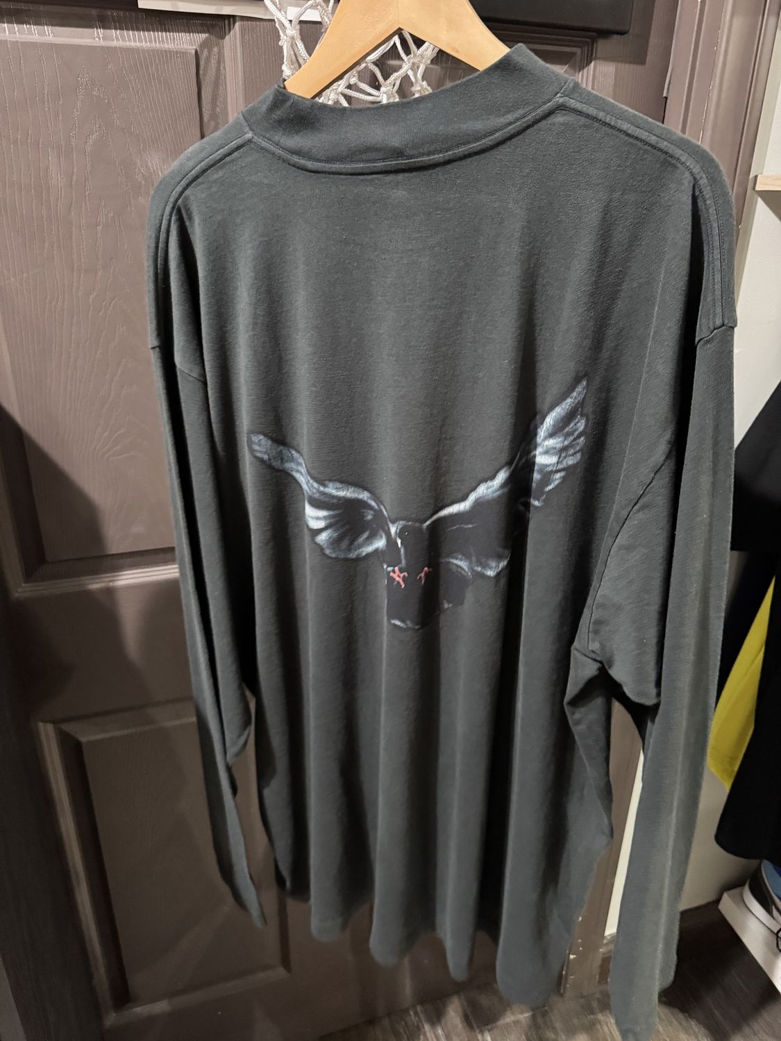Yeezy Gap Dove Longsleeve Tee Black / L - Brand New [9984], Clothing Size: L, Product Condition: Brand New